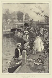 De rivier op